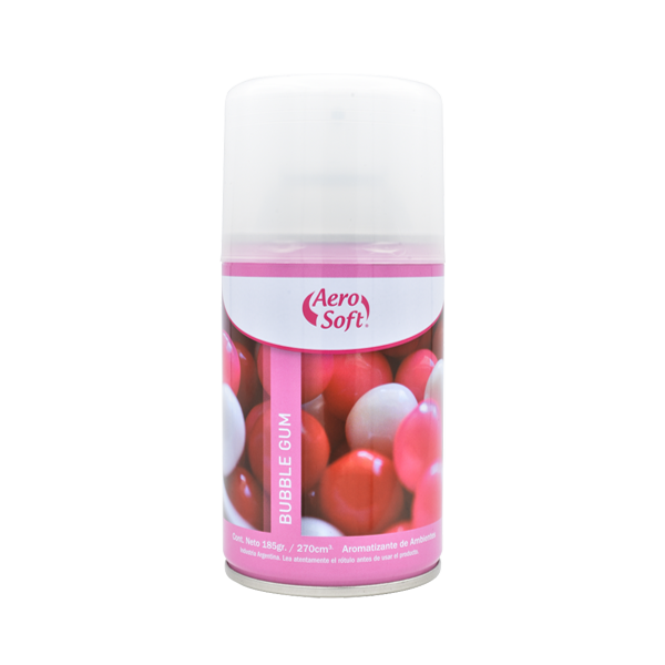 aromatizador de ambiente aerosol bubble gum aero soft