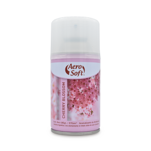 aromatizador de ambiente aerosol cherry blossom aero soft