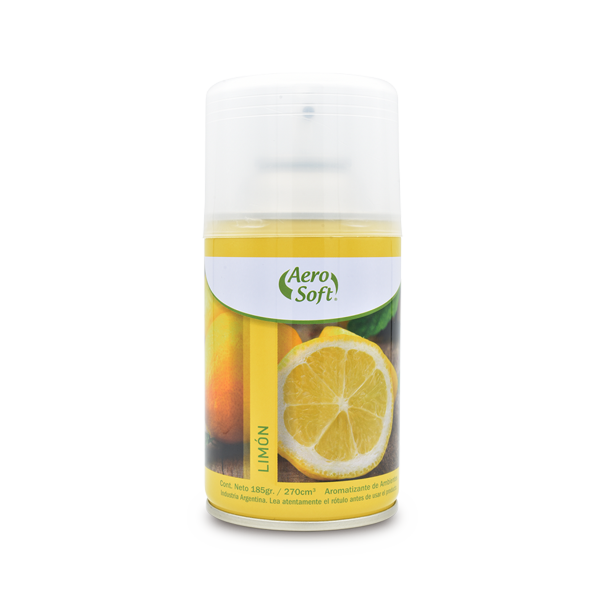 aromatizador de ambiente aerosol limon aero soft