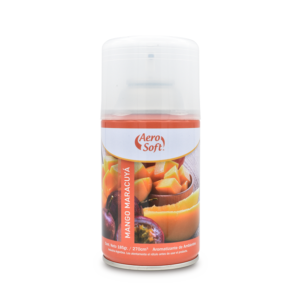 aromatizador de ambiente aerosol mango maracuya aero soft