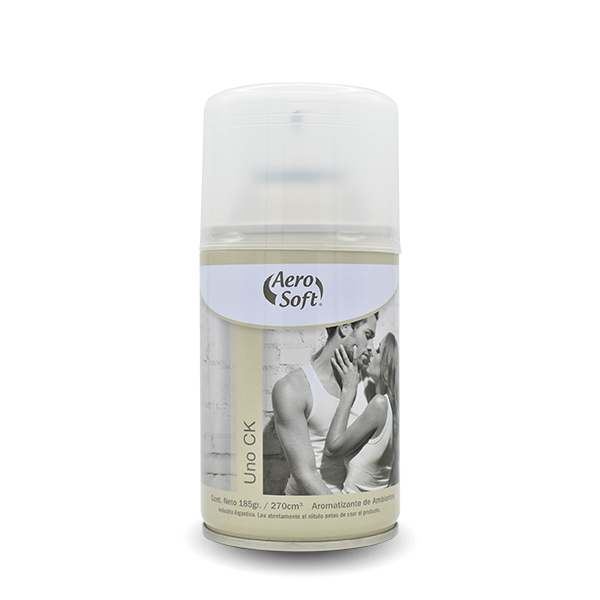 aromatizador de ambiente aerosol perfume uno ck aero soft